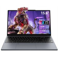 15,6 Zoll Laptop Notebook 16GB RAM 512GB SSD Windows 11 Full HD 1080P Intel N95
