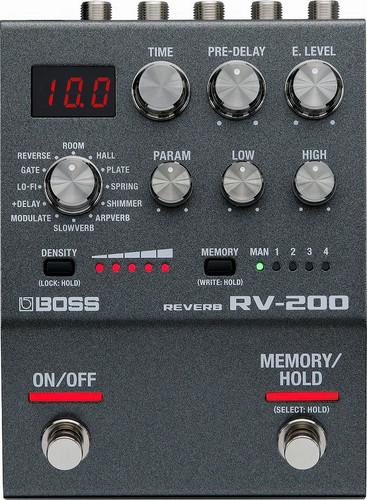 Boss 200 gitarre bass - rv-200,
