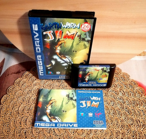 Earthworm jim sega - earthworm, -sega