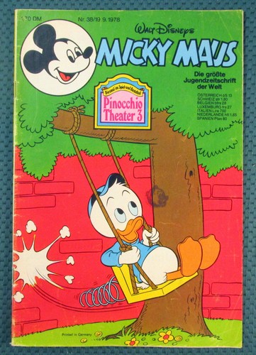 Micky maus 1978 heft - micky,