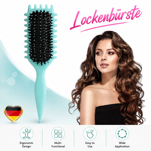 Lockenbürste für damen - lockenbürste,