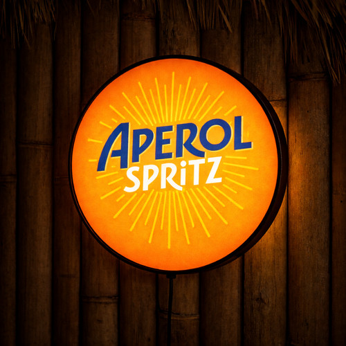 Aperol spritz led leuchtbox - spritz,