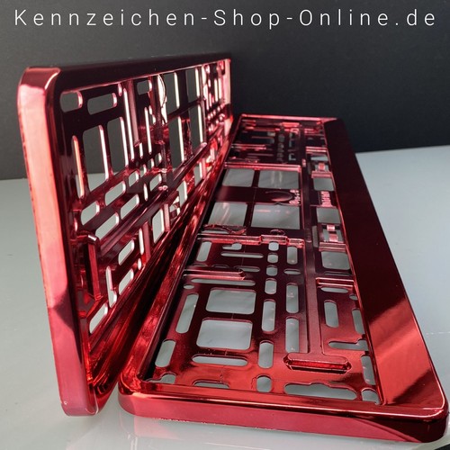 Kennzeichenhalter metallic - 2,