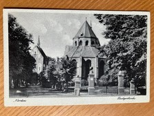 Alte Ansichtskarte 1941 Norden Niedersachsen,Feldpost 2. Weltkrieg,Lutgerikirche
