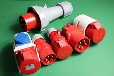 CEE Stecker 16A 32A 63A  Kupplung Wandsteckdose Phasenwender Combodose PCE TWIST