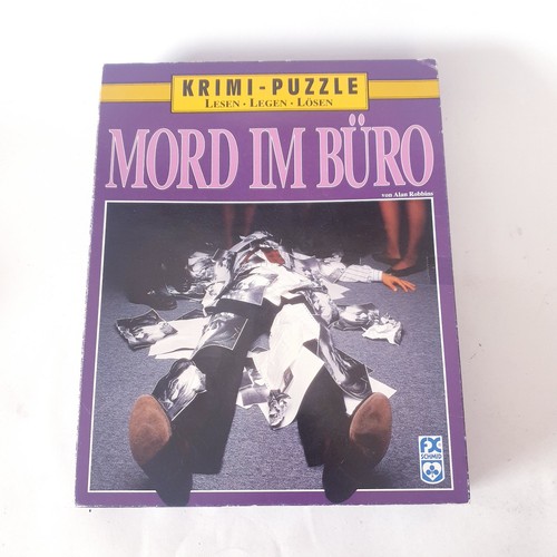 Vintage krimi puzzle - vintage,