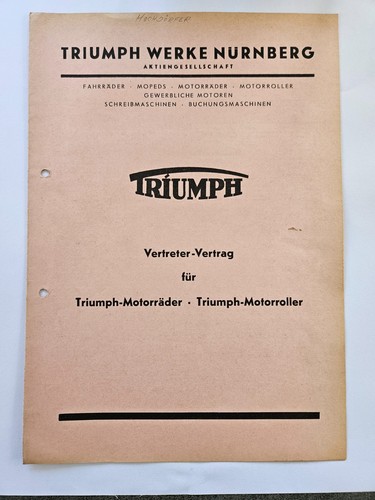 Triumph vertreter vertag - triumph,