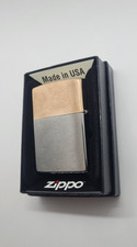 Zippo Chrom gebürstet und 24