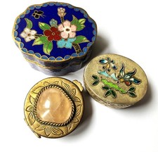 schoene Dosen Konvolut u.a. chinesisch Cloisonne