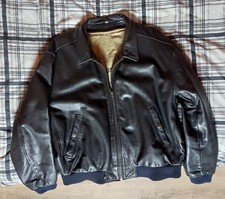 Levis Lederjacke Schwarz Gr. M