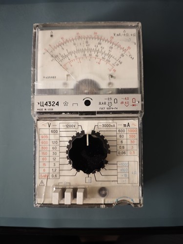 Sowjetisches multimeter c4324 - multimeter,