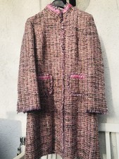 BiBA rosa Bouclé Mantel Dt