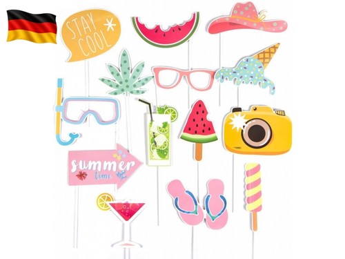Sommer fotorequisiten booth - sommer,
