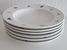 6x Suppenteller Schönwald Germany* 9284 Streublumen Design aus 1. Hand