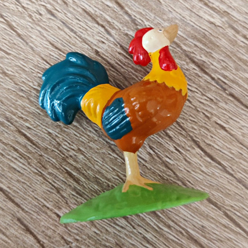 Hahn huhn dekofigur bauernhof - hahn/huhn,