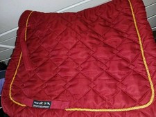 Dressurschabracke  Dunkelrot