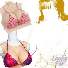 B-H cup silicone breasts