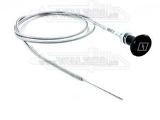 Choke universal Bowdenzug Push & Pull Chokezug 50 mm Hub Gas Zug m. Knopf 160 cm