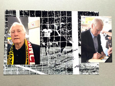 HANS TILKOWSKI (†2020) WM 1966 DFB signed Foto 20x30 Autogramm mit Wembley-Zitat