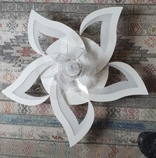 LED Ventilator Deckenleuchte Deckenventilator Schlafzimmer Lampe + Fernbedienung