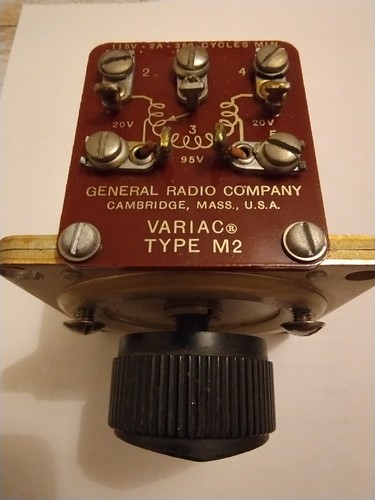 General radio company - company, variac