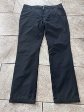 Wind und Wasserfeste Thermohose von Alberto Golf Gr.54 Schwarz Modern Fit