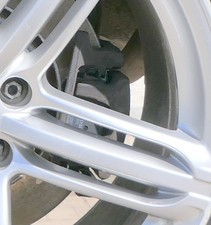 Audi A6 4F Bremssattel Bremszylinder links hinten 4F0615403H elektrisch + Halter