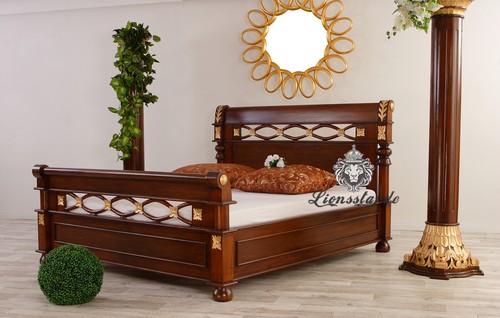 Louis bett mahagoni - louis,