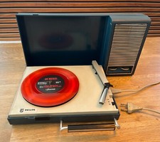 Philips Plattenspieler für Netz und Batterie Playby 22 GF 110/33L GETESTET TOP