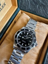 ROLEX SUBMARINER no date Ref. 14060 von 1998 Full Set mit Garantie NEUWERTIG