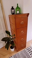 Antiker Aktenschrank aus