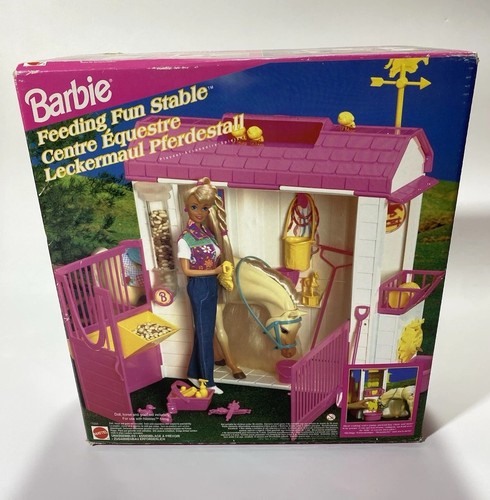 Barbie feeding fun stable - feeding,