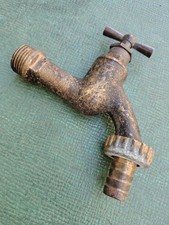 Alter Wasserhahn Messing