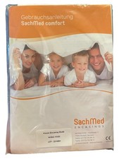 SachMed Kopfkissenbezug Milbenschutz Encasings 80x40 cm Weiß Uni