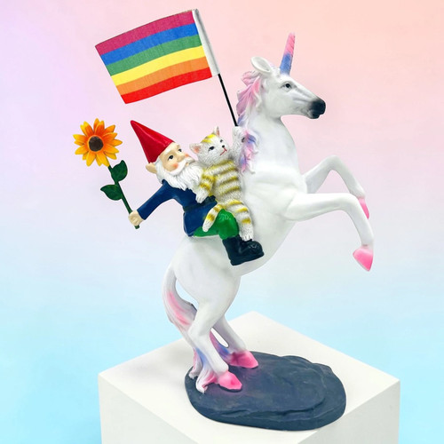 Einhorn regenbogen zwerg mit - regenbogen,