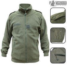 Original Französische Armee Fleecejacke Übergangsjacke Sweatjacke Outdoor Warm