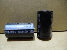 2 x 390µF 400V elko 30 x 50mm jamicon