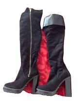 Overknee Stiefel, Schwarz