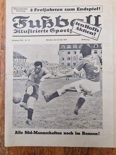 Fußballzeitung mai 1950 - 23.,