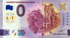 Null Euro Schein - 0 Euro - Österreich - Hundertwasserhaus Wien 2025-2 Anniversa