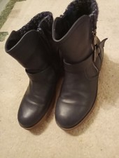 Stiefeletten, dunkelblau, Gr 38