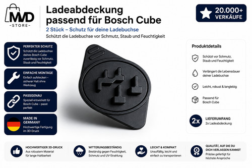 Ladebuchse abdeckung plug - 2x,