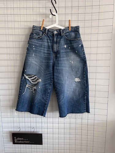 Zara bermudashorts aus - bermudashorts, denim