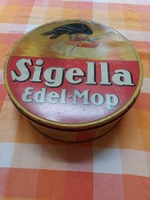 Alte große Blechdose Sigella