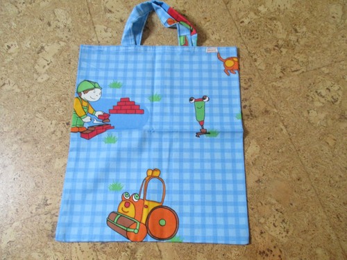 Stofftasche hellblau mit - stofftasche,,