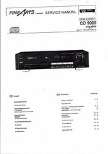 Grundig Service Manual für CD 9009  Copy