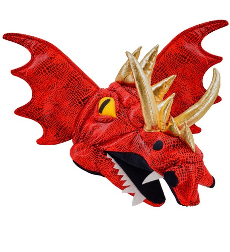 Kappe roter drache - kappe,