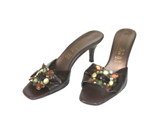 ZODIACO ITALY PUMPS PANTOLETTEN WOMAN SHOES HEELS CHAUSSURES 38 #18-# WIE NEU !