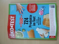 Zeitschrift ÖKO TEST Jahrbuch 2022 Kinder und Familie 724 Produkte NP 9,90