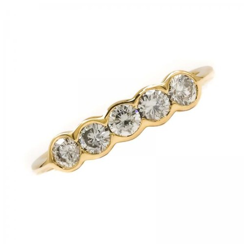 Ring mit brillanten - 5,